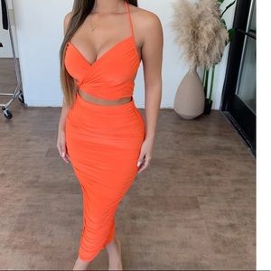 Orange 2 piece set